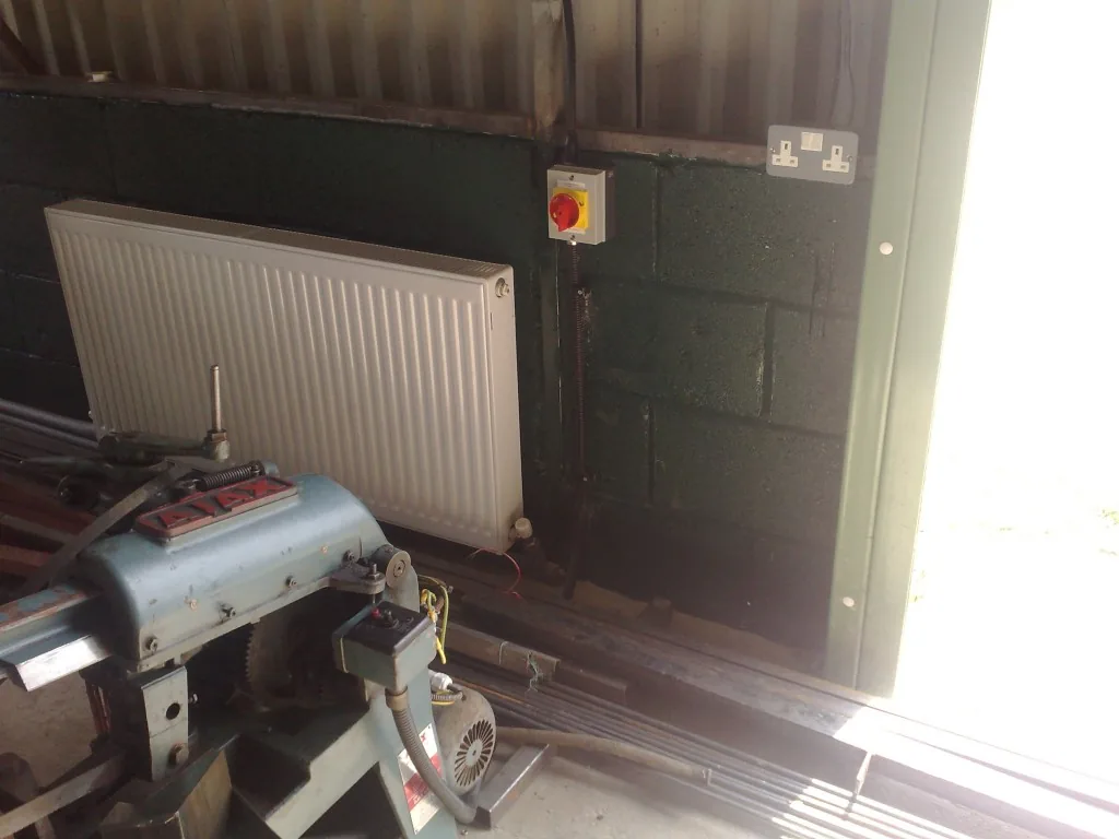 Workshop Power and Lighting John Dunn Fabrication image 6